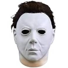 Orgoue Michael Myers mask, Mike Myers mask 1978 latex Micheal Myers ansikte Michael Myers masker för vuxna män barn skrämmande halloweenmask för karneval fest