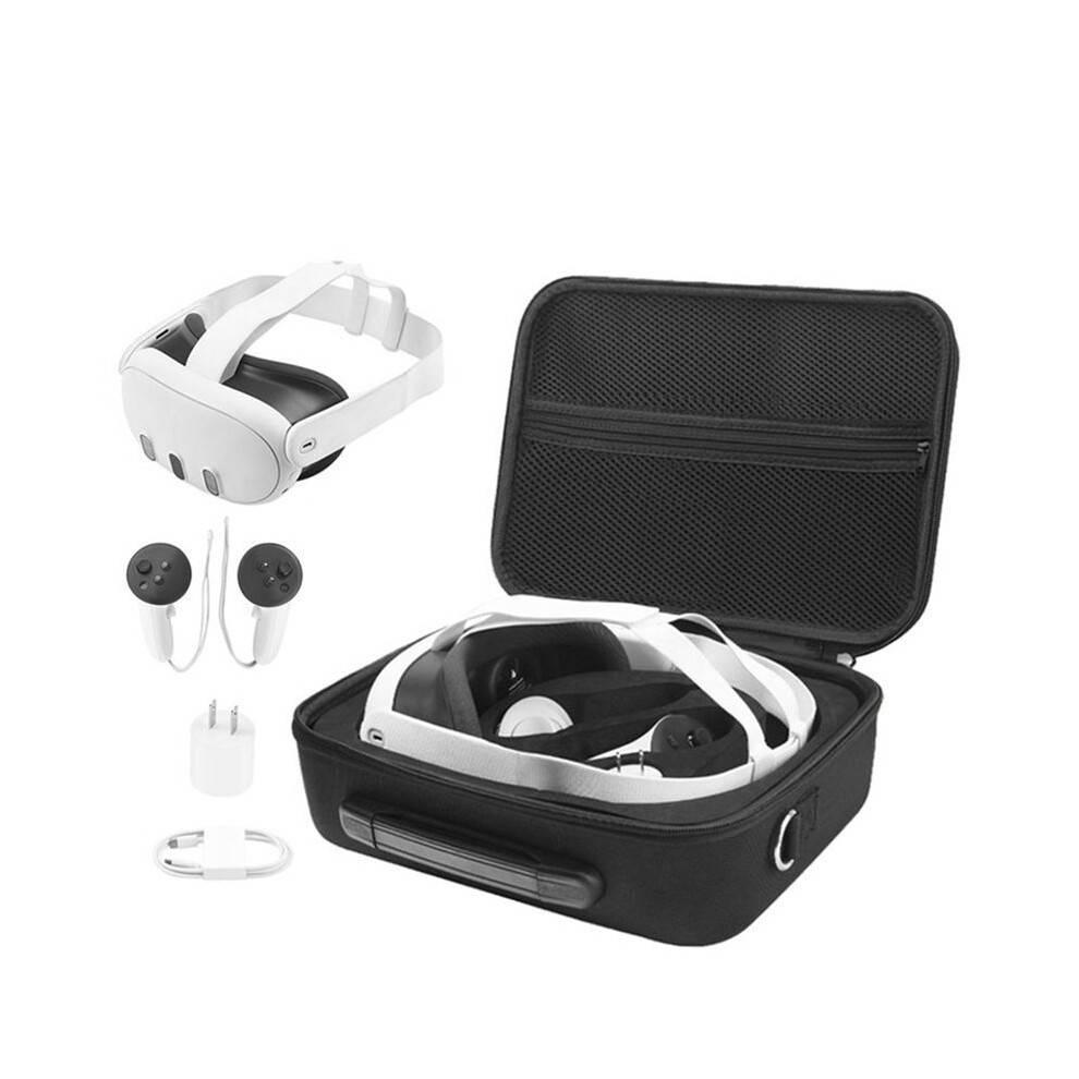 Carrying Case for Meta Quest 3 for BOBOVR M3 PRO Elite Strap Protective Bag Hard Shell Case for Travel and Storage
