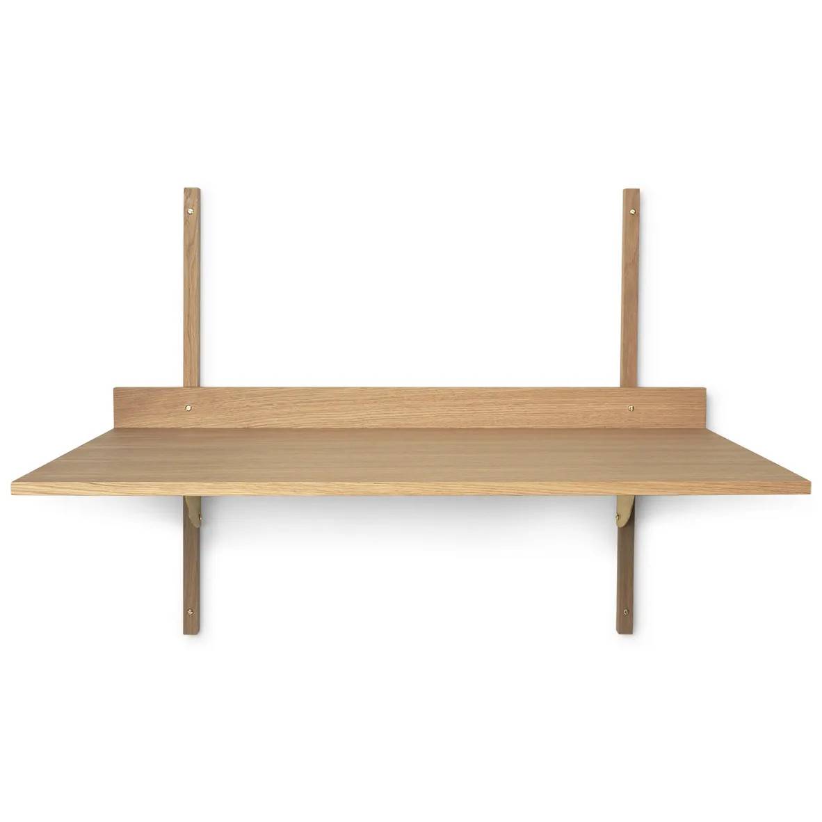 Ferm Living Sector skrivbord Oak-brass