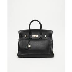 HERMÈS Birkin 35 Clemence Bag - Black