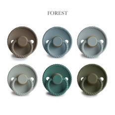 FRIGG Rope – Forest Mix, 6 runde sutter latex str. 2