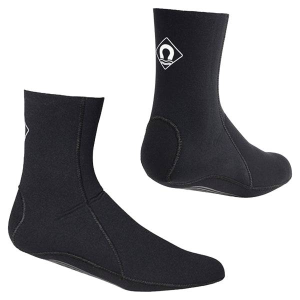 Crewsaver neopren sokker 3 mm med skridsikker sål str 45