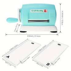 TEMU 2023 New Portable Die Cutting Embossing Machine, Craft Buddy For Diy Scrapbooking, Die-cut Machine Cutting Pads For Paper Card Making