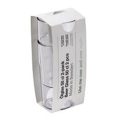 Ölglas 50 cl SAN-plast 2-pack Daloplast