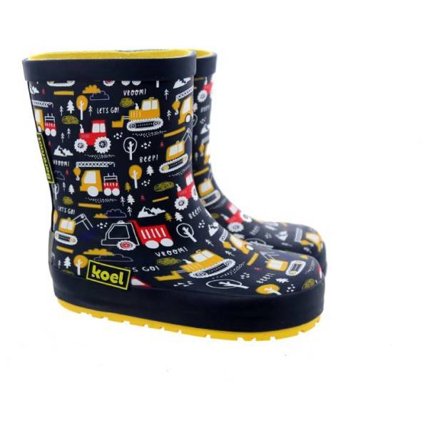 Koel Kid's Wellie Tractor V2 Barfodssko Børn størrelse 35 farve kulørt