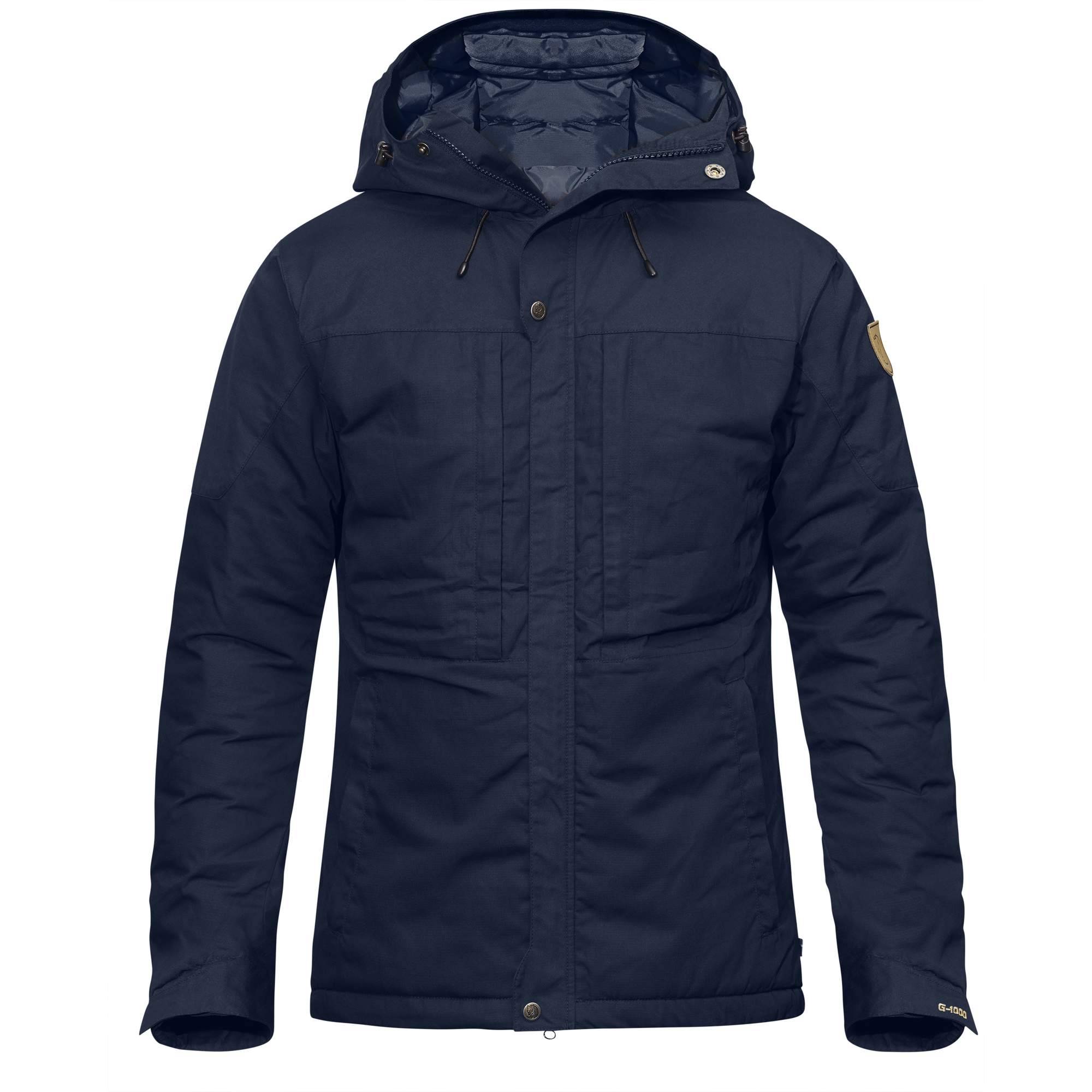 Skogsö Padded Jacket M - Black / XL