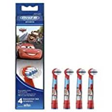 Brun Oral-B Stages Power Kids penslar CARS 4-pack borsthuvuden barn EB10-4K