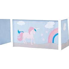 Hoppekids Unicorn forhæng til halvhøj- og køjeseng 70x160 cm