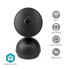 SmartLife Inomhus Kamera | Wi-Fi | Full HD 1080p | Panorera lutning | microSD (ingår inte) / Molnlagring (tillval) / Onvif | Med