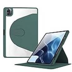 Tablettfodral Fodral kompatibelt med Xiaomi Mi Pad 6/6 Pro 2023 11,2 tum, 360° roterande stativ Smart Tablet Cover, Hard PC Back Shell Slim Case Hard Shell Folio Case Cover, Auto Sleep/Wake Tablet Fod