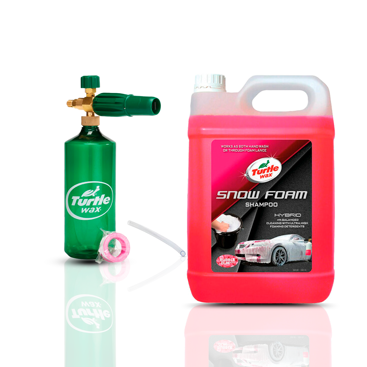 Skumlanse & Højtryksshampoo Kit - Turtle Wax - Kit M/ 2 dele