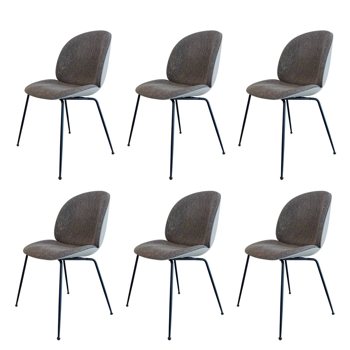 Gubi Beetle Chair - 6 stk. Samlet - DEMO.