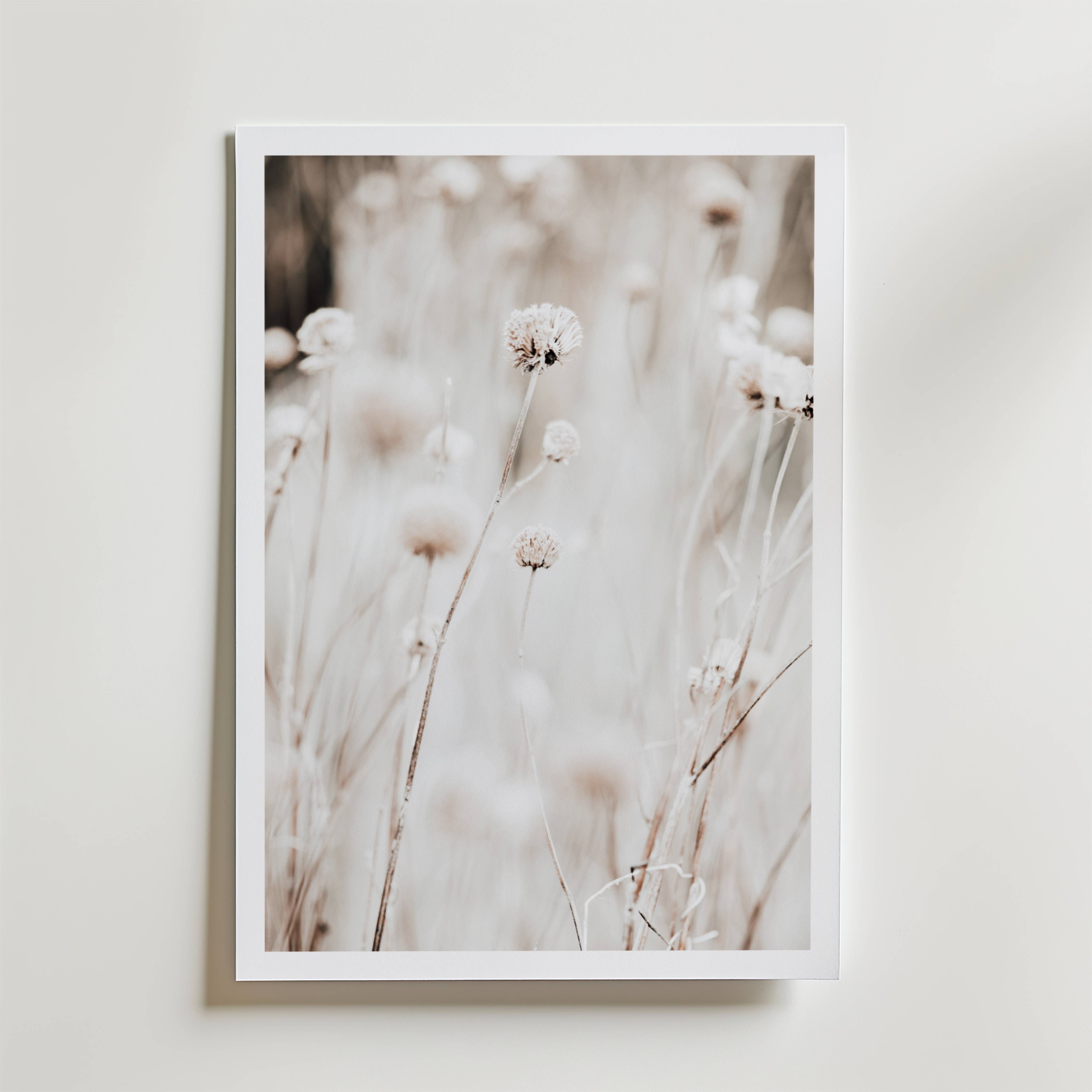 Wild Meadow Poster - Fine Art Poster 13x18 cm