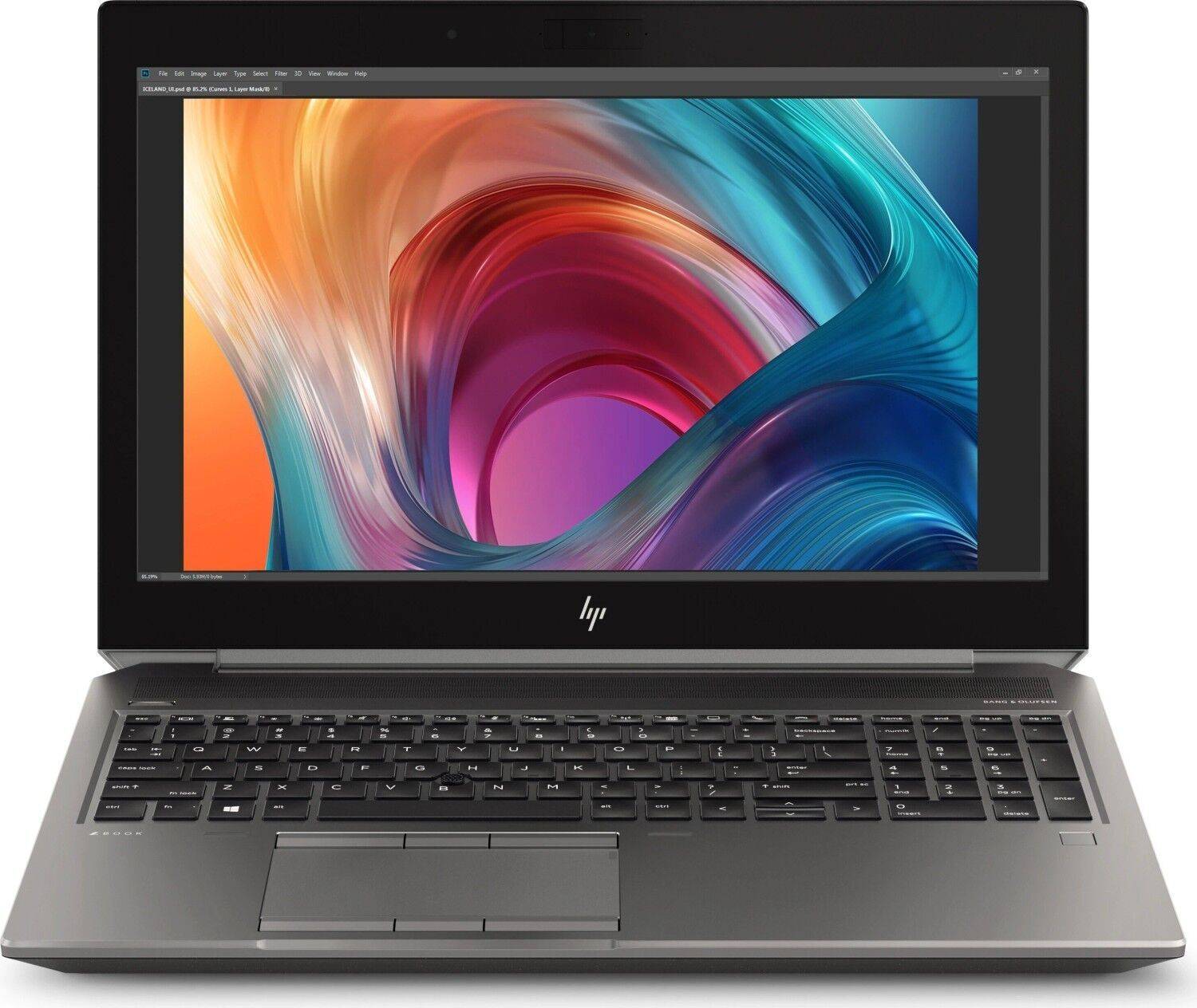 HP ZBook 15 G6 | i7-9750H | 15.6" | 32 GB | 256 GB SSD | FHD | T1000 | Webcam | FP | Tastaturbelysning | Win 11 Home | PT