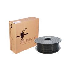 3DE Premium - PLA Transparent - Black - 1.75mm - 1kg