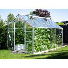 Vitavia Uranus 9900 Växthus - 9,9 m2 Obehandlat 3mm Delat Glas - Finns i flera färger - Obehandlad