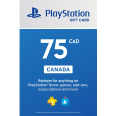 PlayStation Network Card 75 CAD (CA) PSN Key Canada