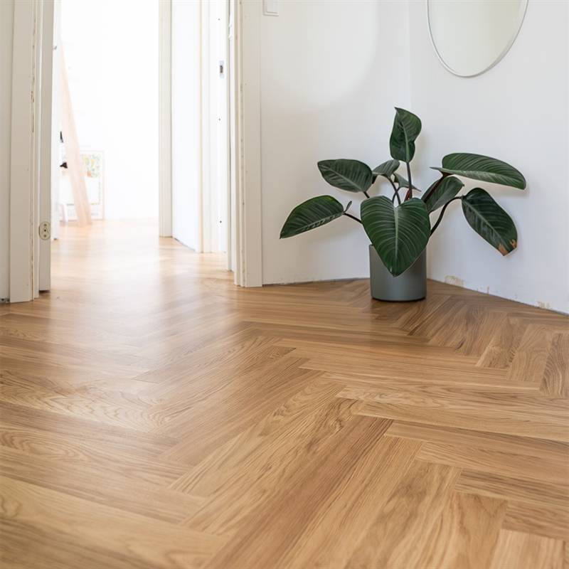 Sildebensparket Avantgarde Eg - 11x70x490 - Rubio Pure Olie.