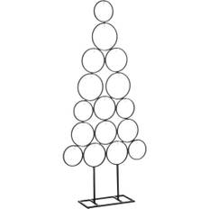 Dekorationstræ, 117,5cm, sort, til julepynt - 2 stk