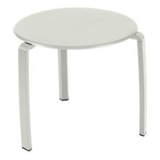 Fermob - Alize Low Table Clay Grey A5 - Udendørs små borde og sideborde - Pascal Mourgue - Grå - Metal
