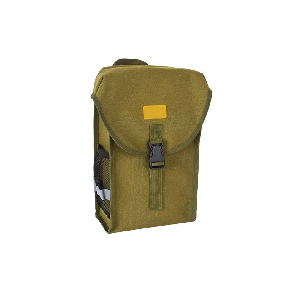 Bicycle Front Rack Pack Waterproof Canvas Quick-Release Front Bag Mountain Bike Long-Distance Cycling Storage 6.5L