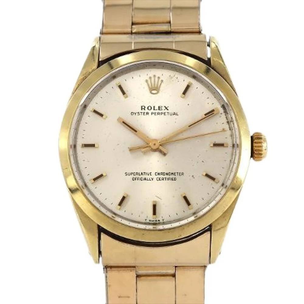 Rolex Vintage - Pre-owned Oyster Perpetual Automatic Vintage - Dam - ONE Size -
