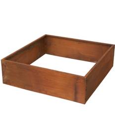 Lauvring Torino plantekasse- 100x100x30 - rust cortenstål
