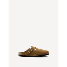 BOSTON SUEDE SHEARLING NARROW | MINK