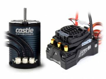 Castle Creations 010-0174-08 - Combo Cobra 10 6S ESC & 1406-3800kV Sensored Motor