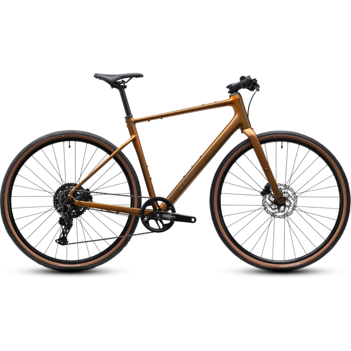 Cube Nulane ONE - metalliccaramel´n´brown - S - Cykel