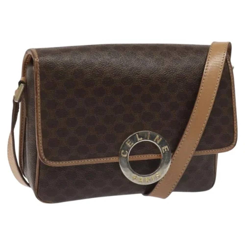 Celine Vintage Pre-owned Laeder celine-tasker - Vintage - Dame - Brun - ONE SIZE - Uld