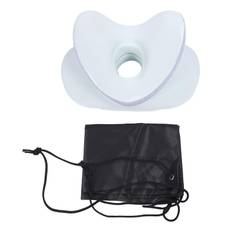 Memory Foam Nap Pillow for Desk Soft Breathable Removable Cover Portable Airplane Tray Pillow for