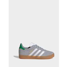 adidas originals adidas Originals Grey Gazelle Lace Kids Trainers