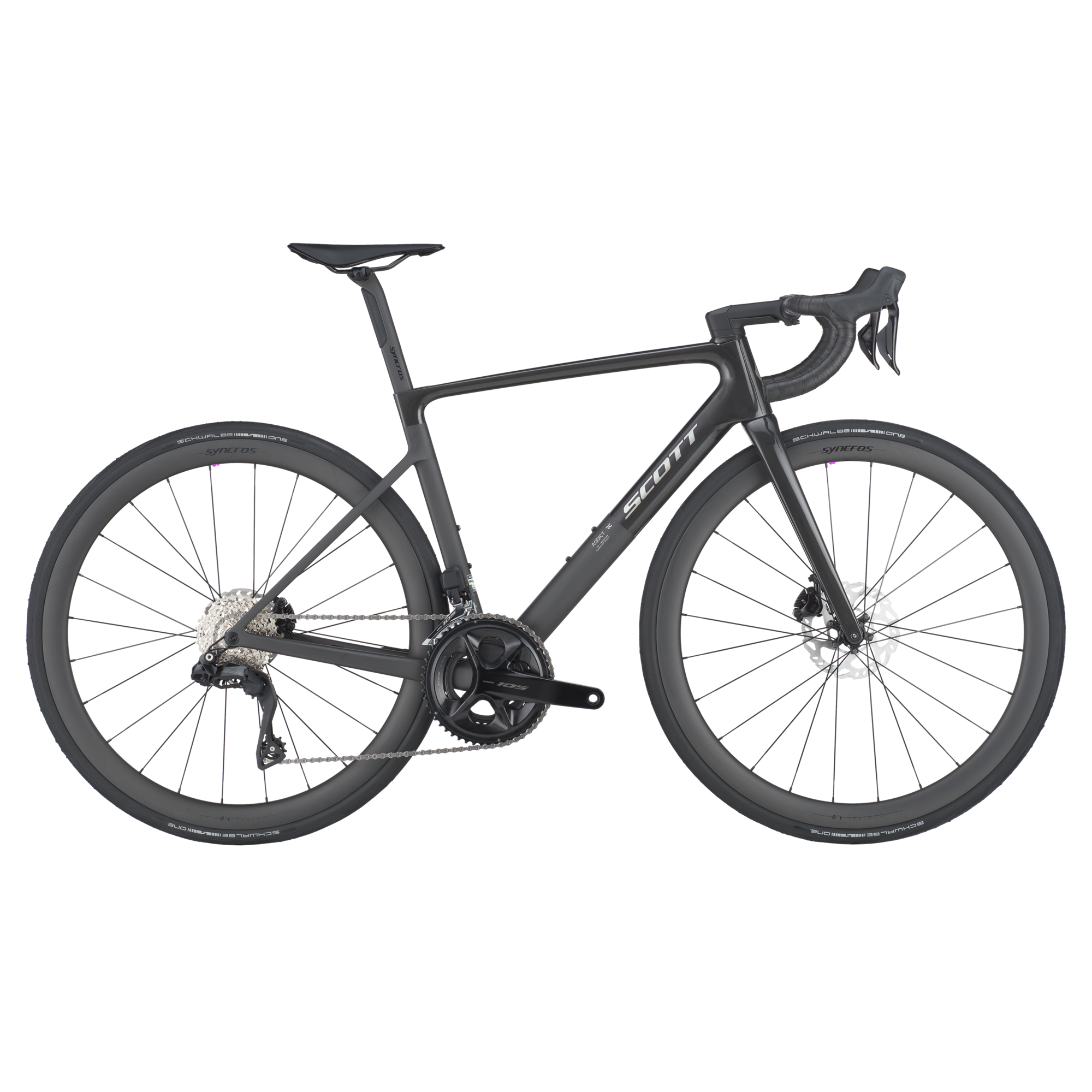 Scott Addict RC 30 2025 - Shimano 105 Di2 2x12sp - Syncros Capital 1.0 - 084 / M / carbon black