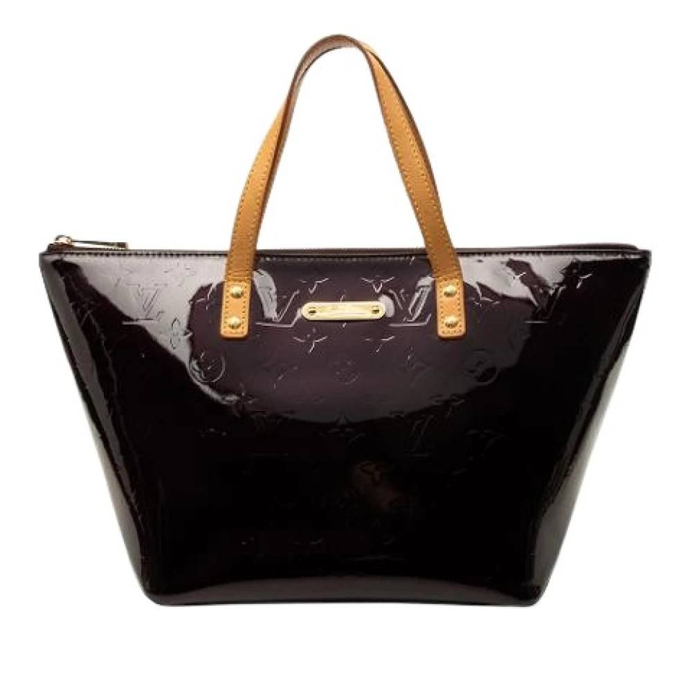 Louis Vuitton Vintage Pre-owned Bellevue PM - Vintage - Dame - Lilla - ONE SIZE - Læder