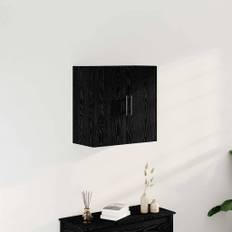 vidaXL Vægskab Sort eg 60 x 31 x 60 cm Konstrueret træ