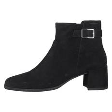 Stina 5009-140-20 Black, Female, Skor, Stövlar och Stövletter, stövletter, Svart, EU 37 (EU 37)