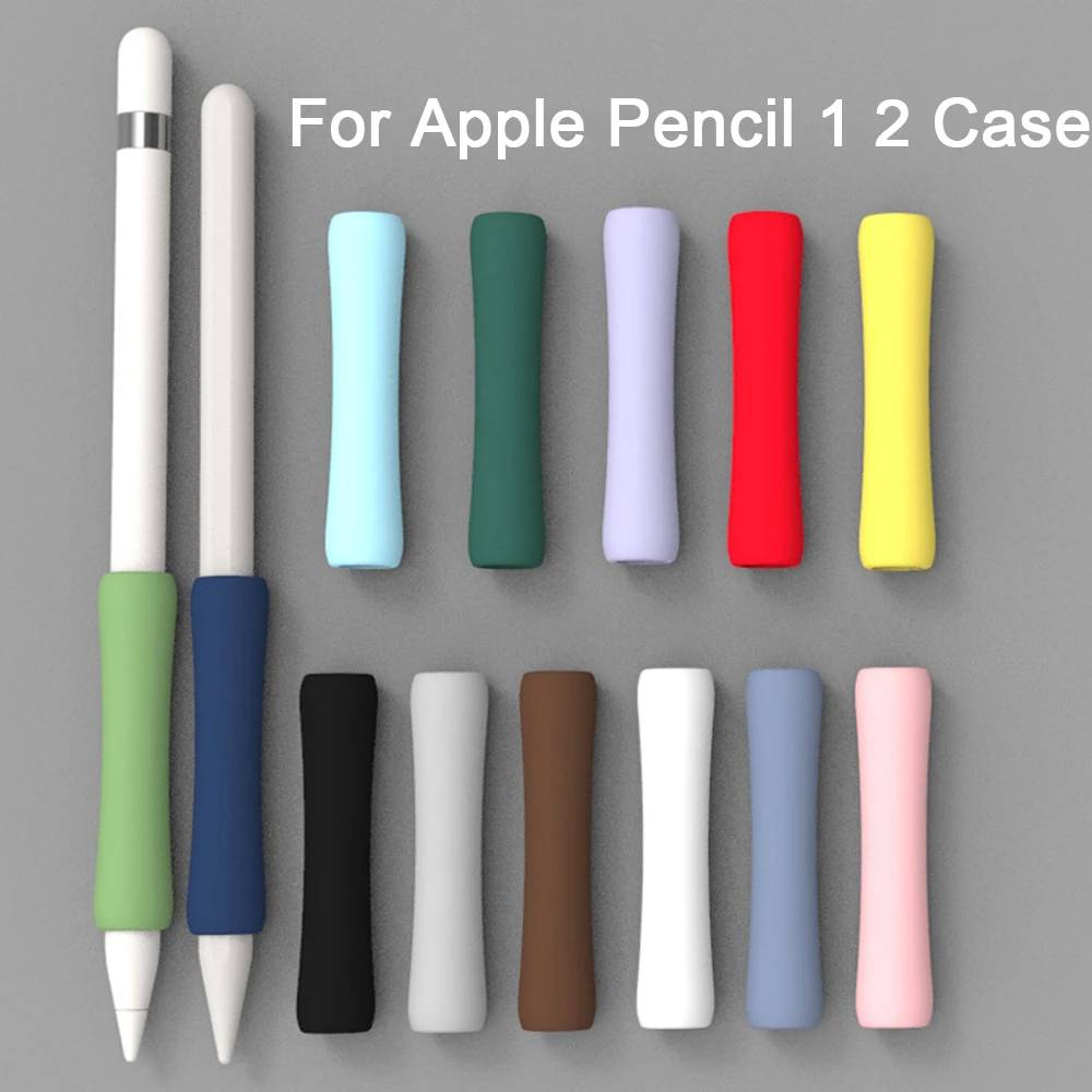 For Apple Pencil 2 1 Case Cover Universal Colorful for IPad Pencil Case Non-slip Anti-Scratch Protection Silicone Sleeve