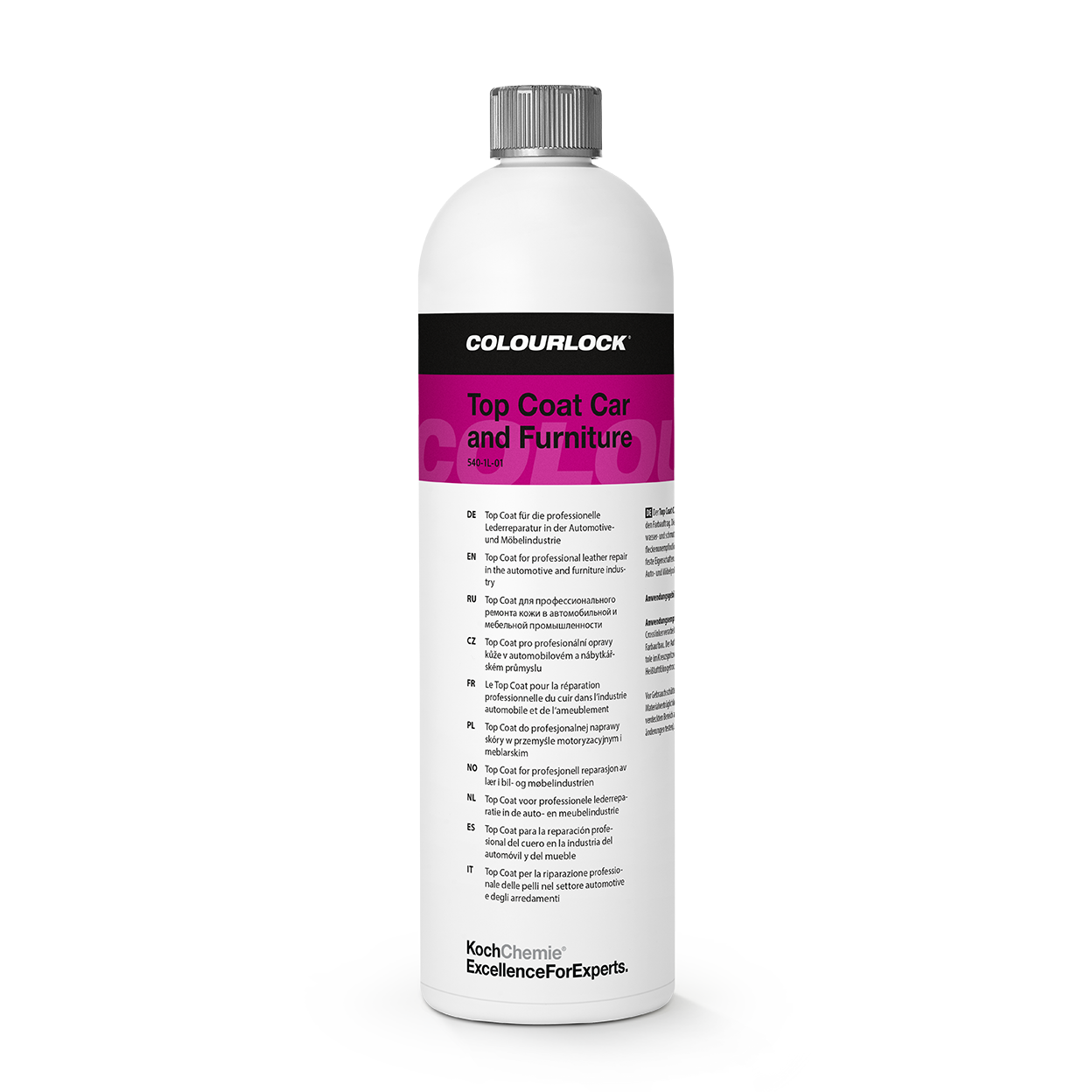 COLOURLOCK "Top Coat" (Car and Funiture) Top Coat for professional leather repair in the automotive and furniture industry - 1000 ml / 1 liter