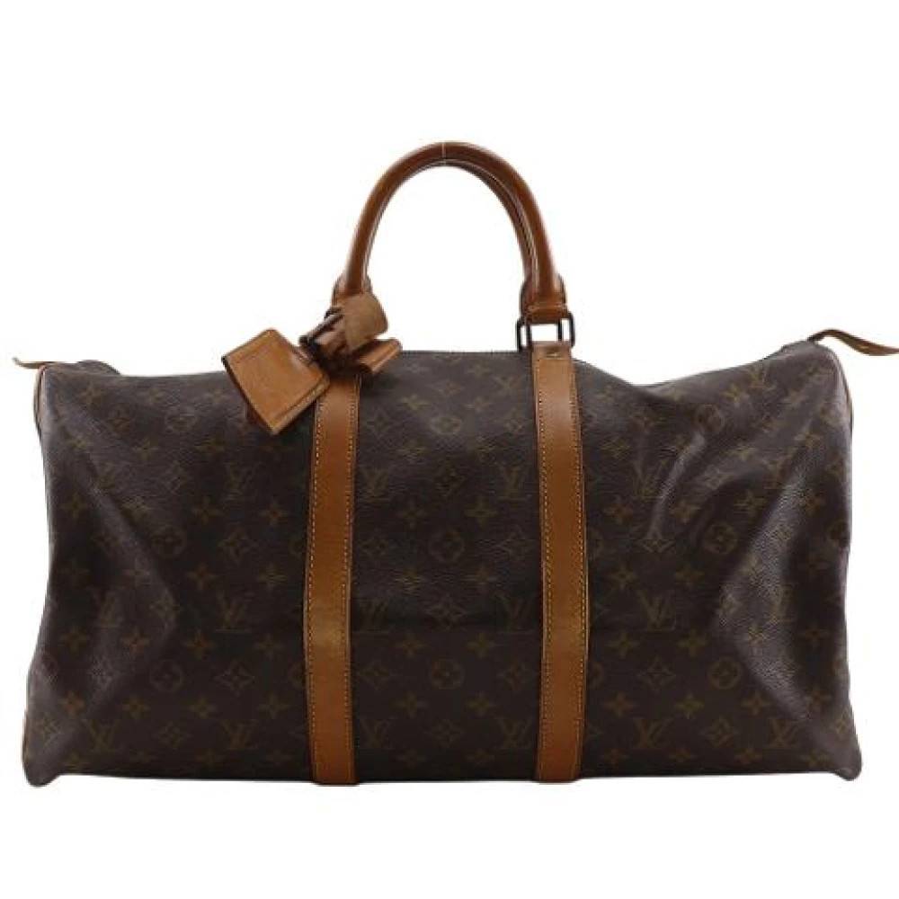 Louis Vuitton Vintage - Pre-owned Canvas Weekend Bag Vintage - unisex - ONE Size -