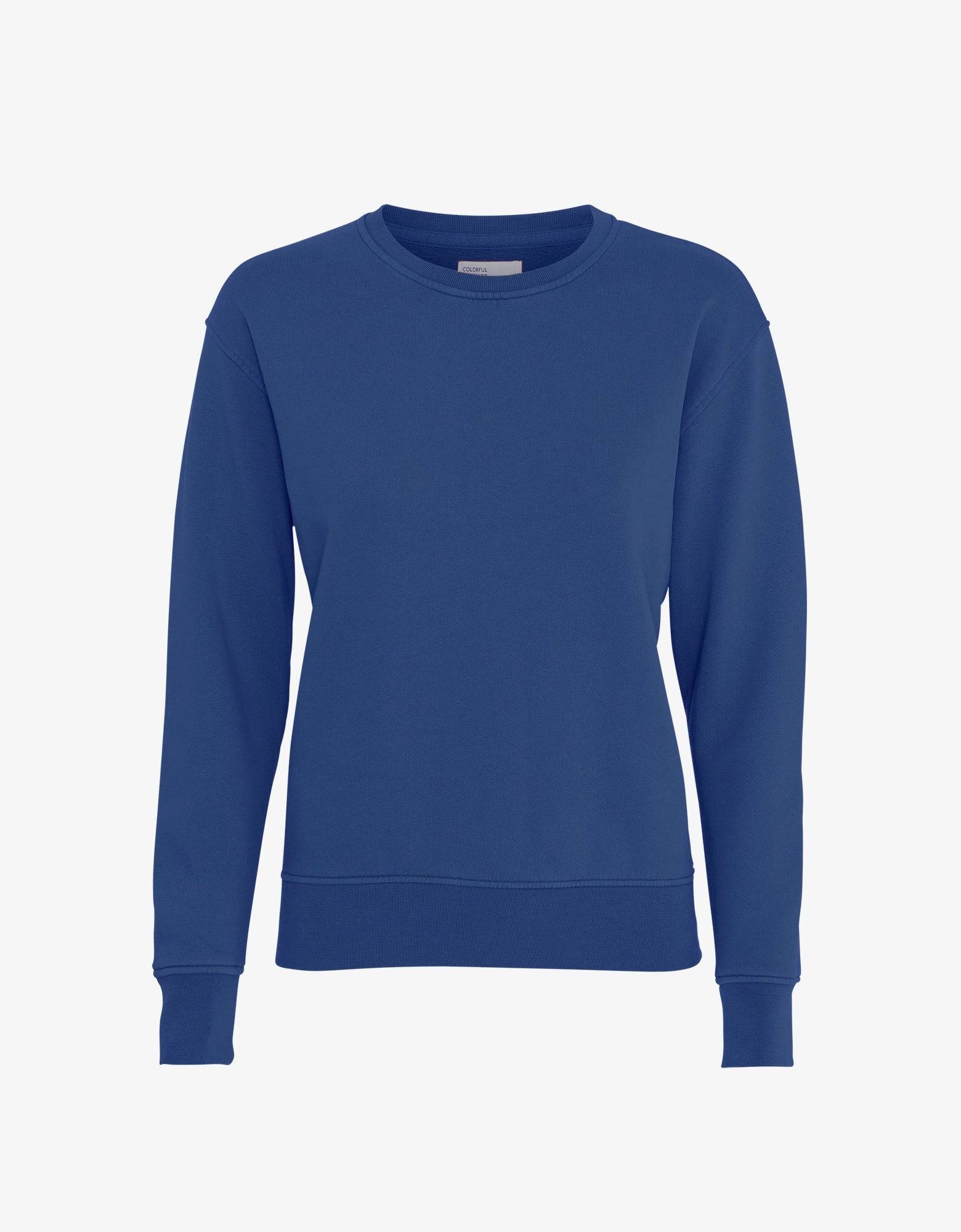 Women Classic Organic Crew - Royal Blue - S