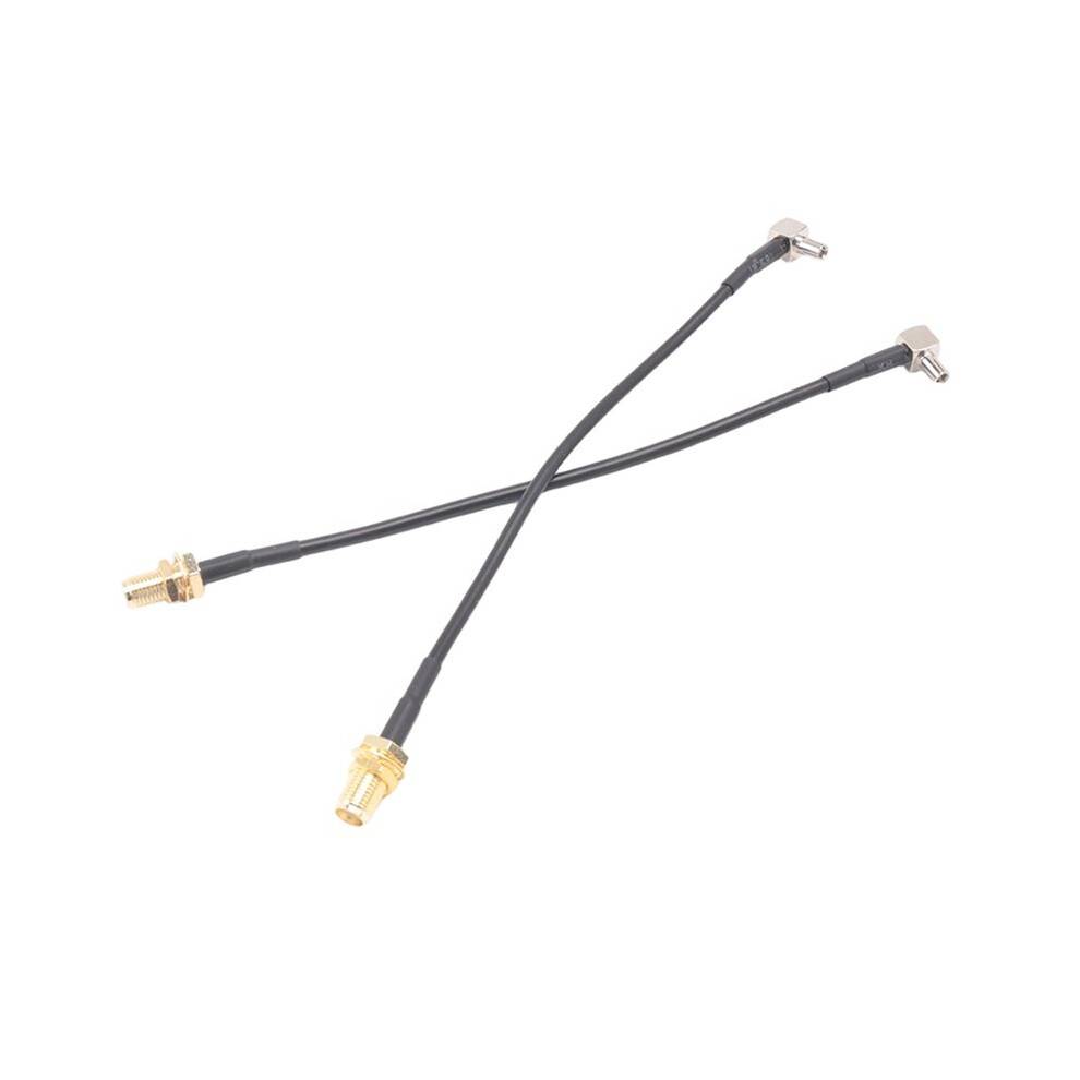 4G Antenn SMA Hona Till TS9 Hane Adapterkabel 15Cm 2 St för Extern Antenn Router  E5372 E5577 E5786 E5787