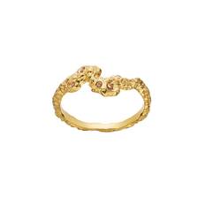 Maanesten Frida Ring 18 kt. Forgyldt Sølv 4775a-61 - Dame - 925 Sterling Silver