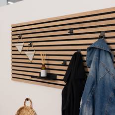 Knagpanel Eg Hvidolie - Flere størrelser (Størrelse: 60 cm.)