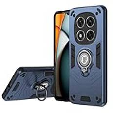 Telefonfodral Cover Buntar Kompatibel med Xiaomi Redmi Note 14 Pro Fodral med Kickstand & Slide Camera Cover, Shockproof Military Grade Fodral Robust skyddsfodral Kompatibel med Xiaomi Redmi Note 14 P