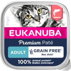 Eukanuba Kat Adult Pate, rig på laks