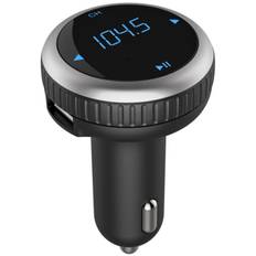 FM-sändare med Bluetooth-handsfree, QC 3.0 Laddare