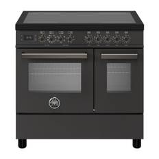 Bertazzoni Professional Series PRO95I2ECAT induktionskomfur, carbonio ➞ På lager - klar til levering