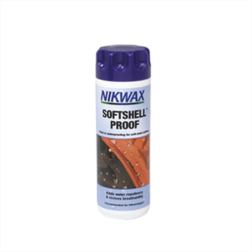 Nikwax Softshell Proof - Åndbart og vandafvisende.
