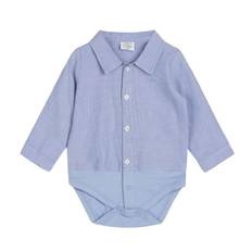 Hust and Claire Body l/æ - Birger - Blå - Hust and Claire - 1½ år (86) - Body L/Æ